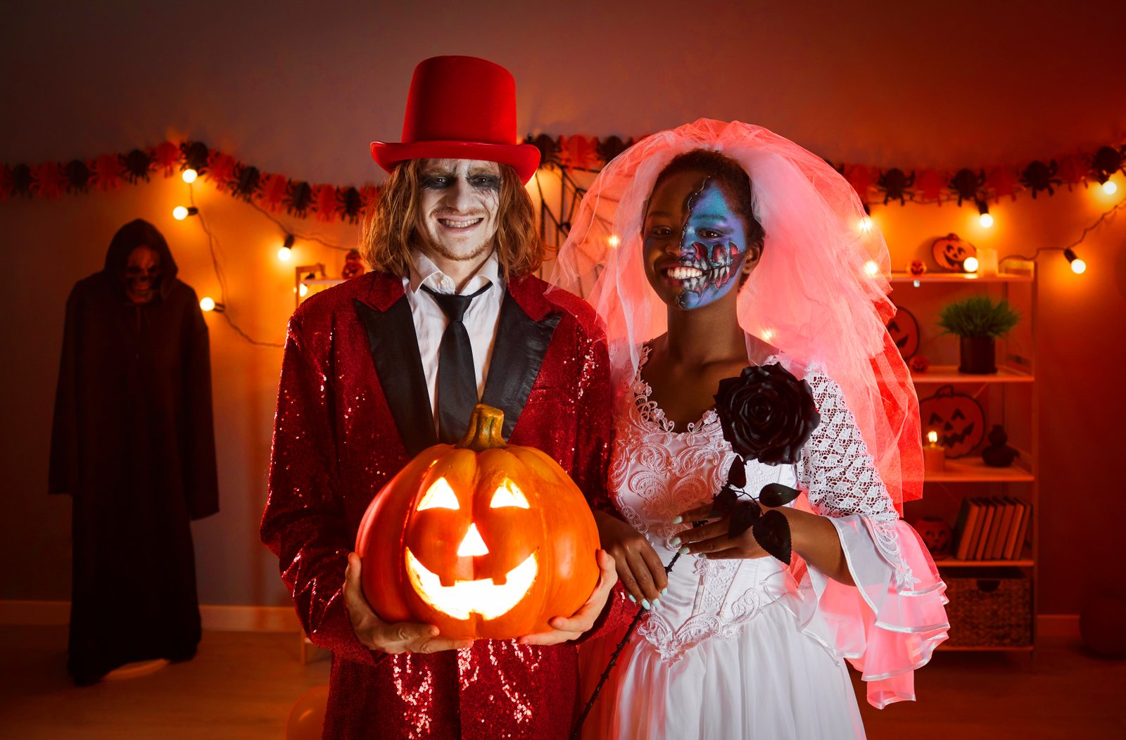 Couples dressed alike for halloween